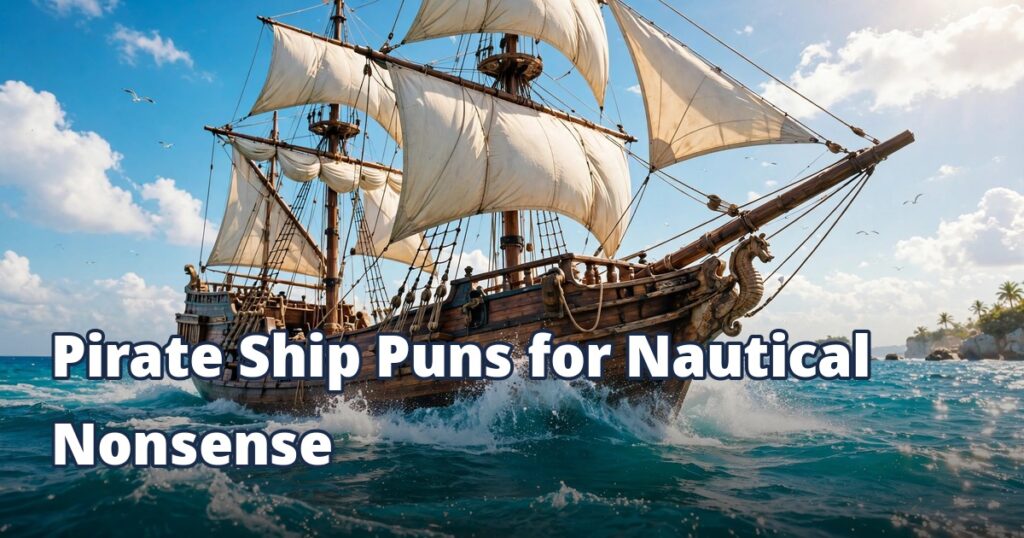🌊 Pirate Ship Puns for Nautical Nonsense