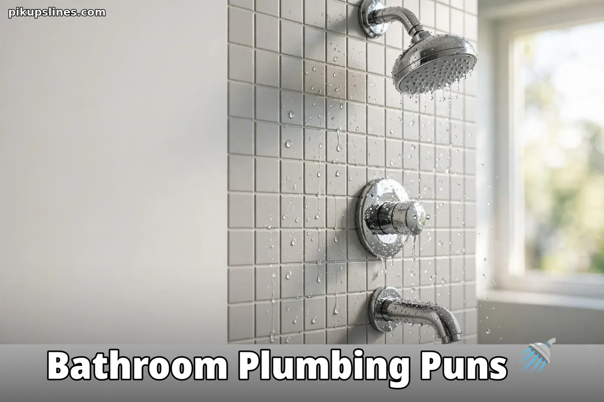 Bathroom Plumbing Puns