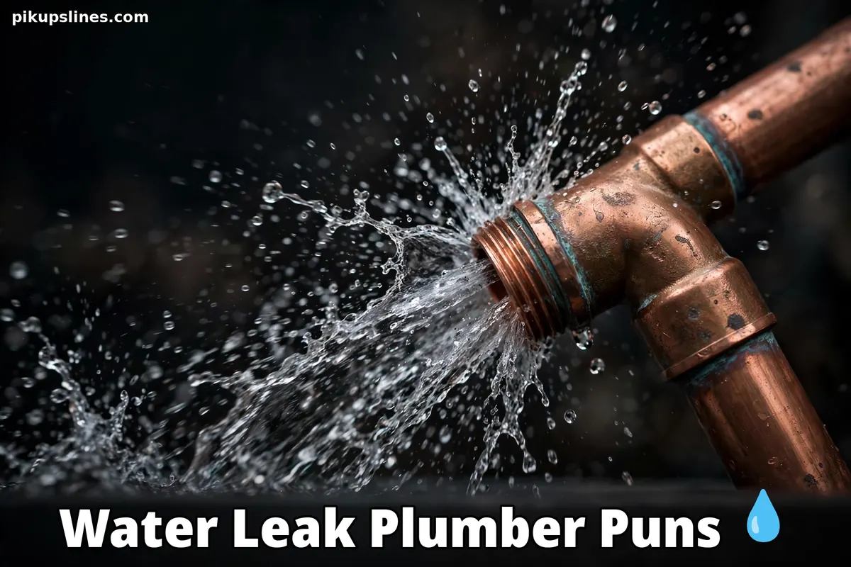 Water Leak Plumber Puns