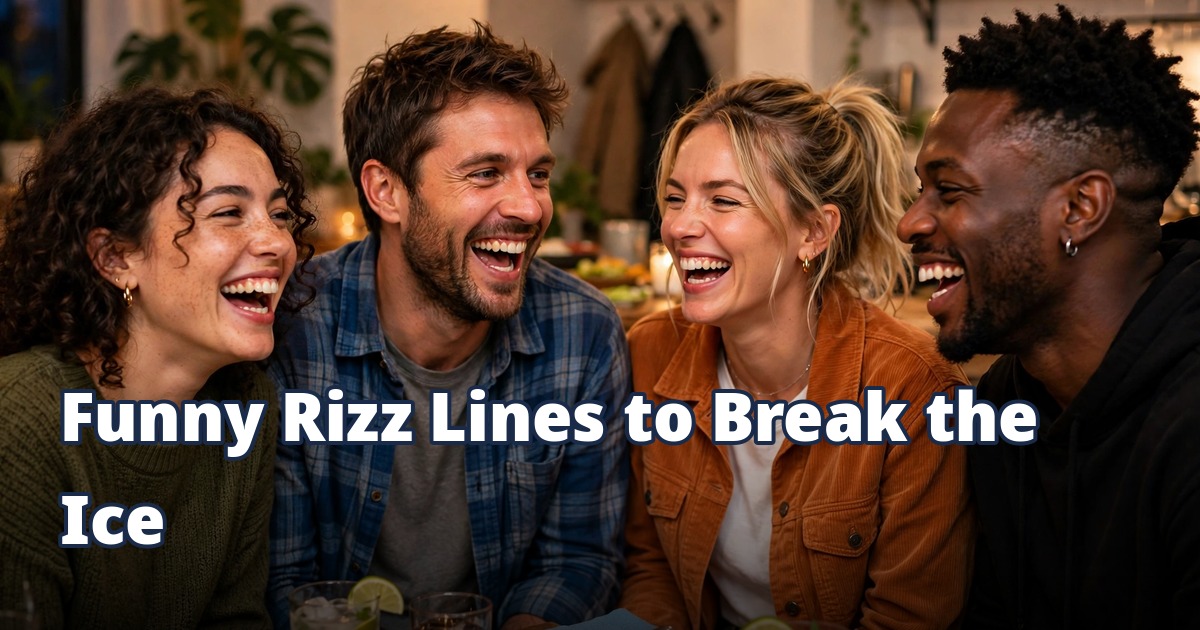 Funny Rizz Lines to Break the Ice