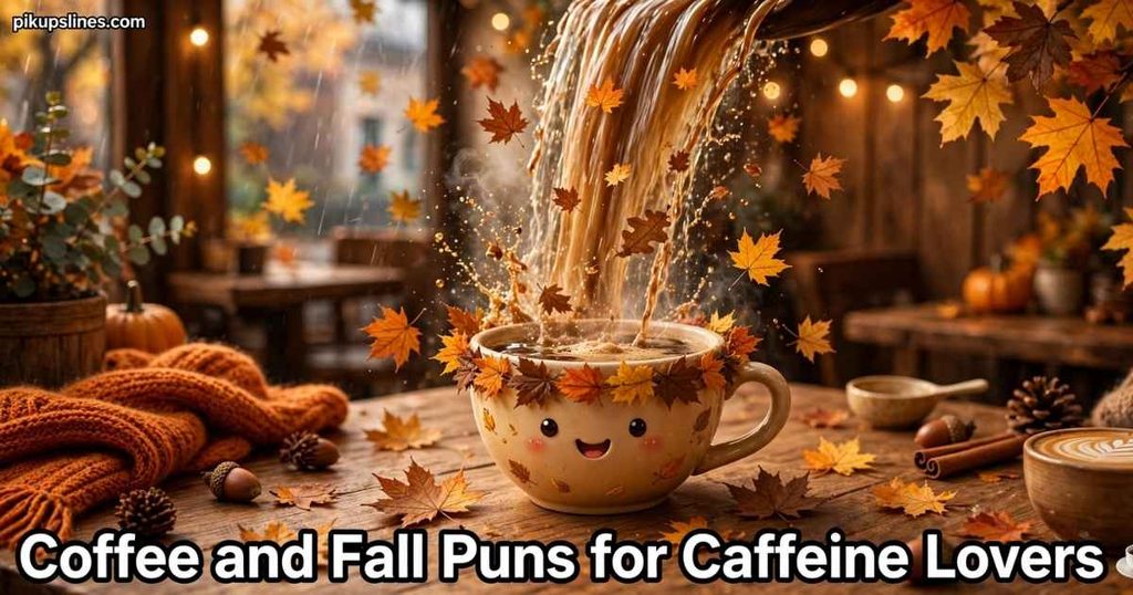 ☕ Coffee and Fall Puns for Caffeine Lovers