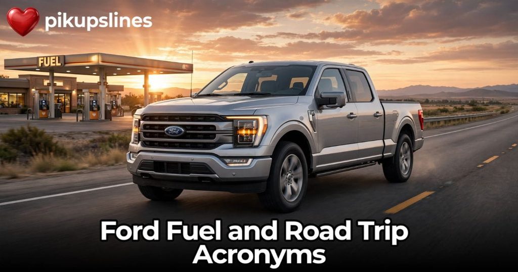 ⛽ Ford Fuel and Road Trip Acronyms