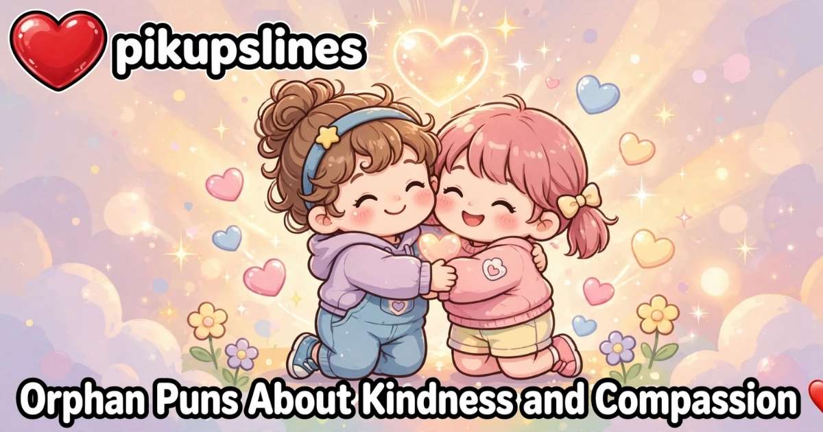 ❤️ Orphan Puns About Kindness and Compassion