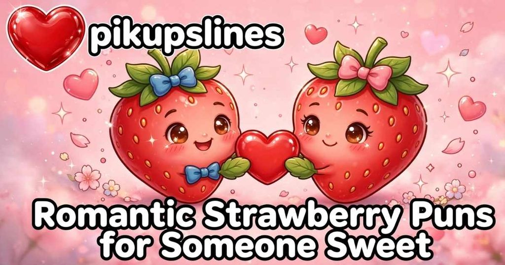 ❤️ Romantic Strawberry Puns for Someone Sweet
