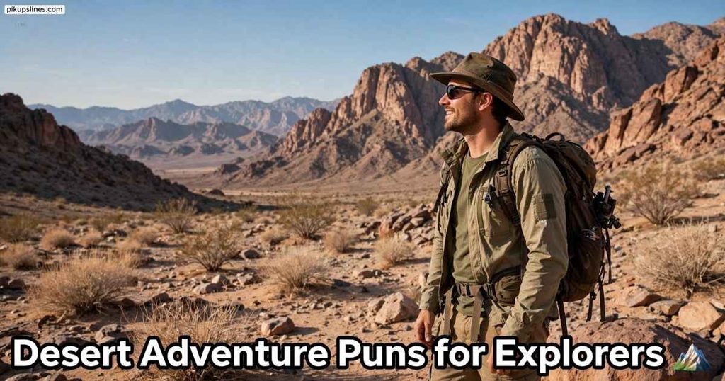 🌄 Desert Adventure Puns for Explorers