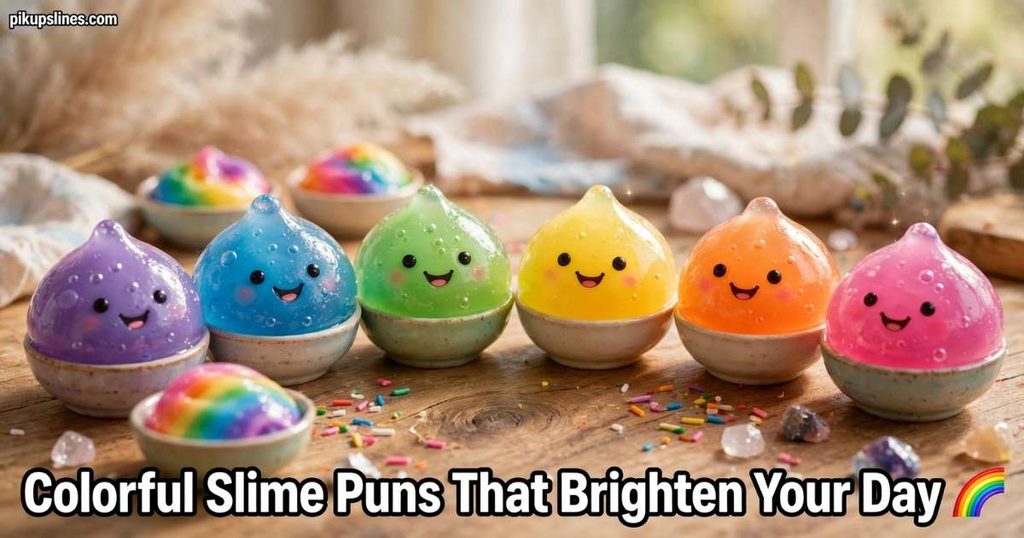 🌈 Colorful Slime Puns That Brighten Your Day