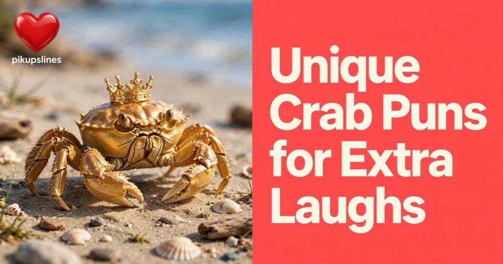 🌟 Unique Crab Puns for Extra Laughs
