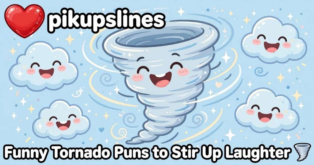 🌪️ Funny Tornado Puns to Stir Up Laughter