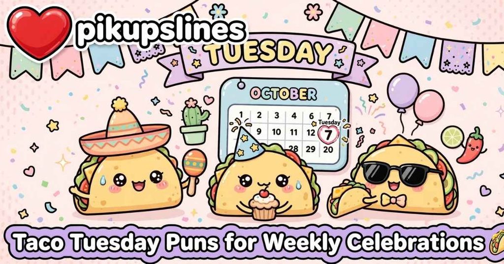 🌮 Taco Tuesday Puns for Weekly Celebrations