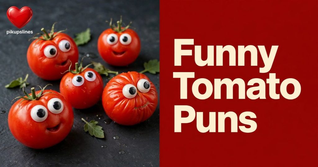 🍅 Funny Tomato Puns