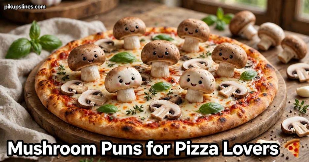 🍕 Mushroom Puns for Pizza Lovers