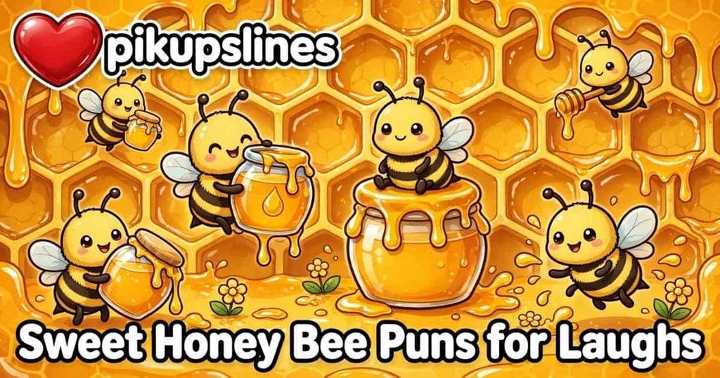 🍯 Sweet Honey Bee Puns for Laughs