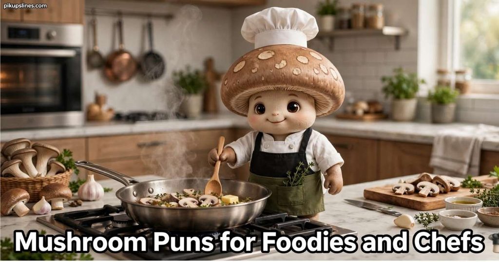 🍳 Mushroom Puns for Foodies and Chefs
