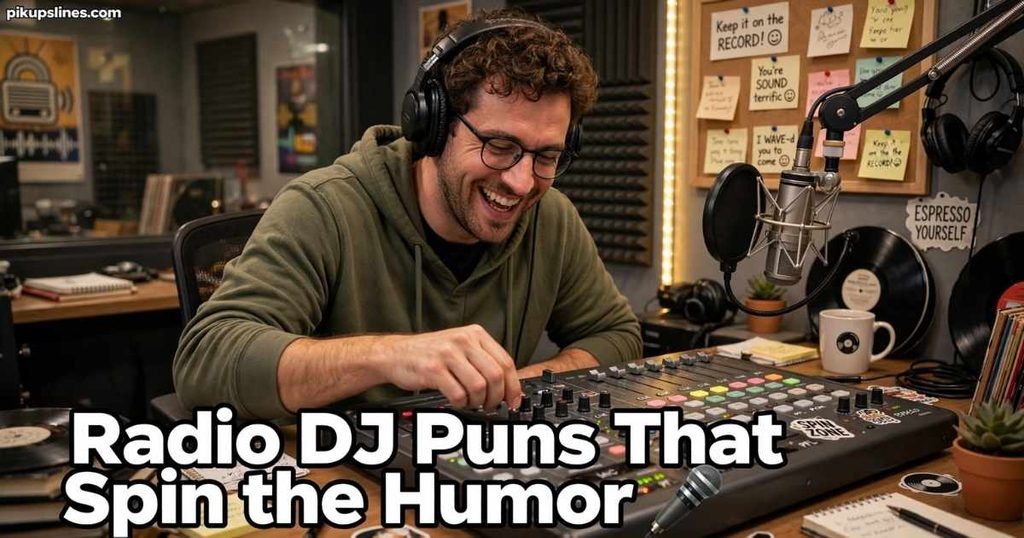 🎙️ Radio DJ Puns That Spin the Humor