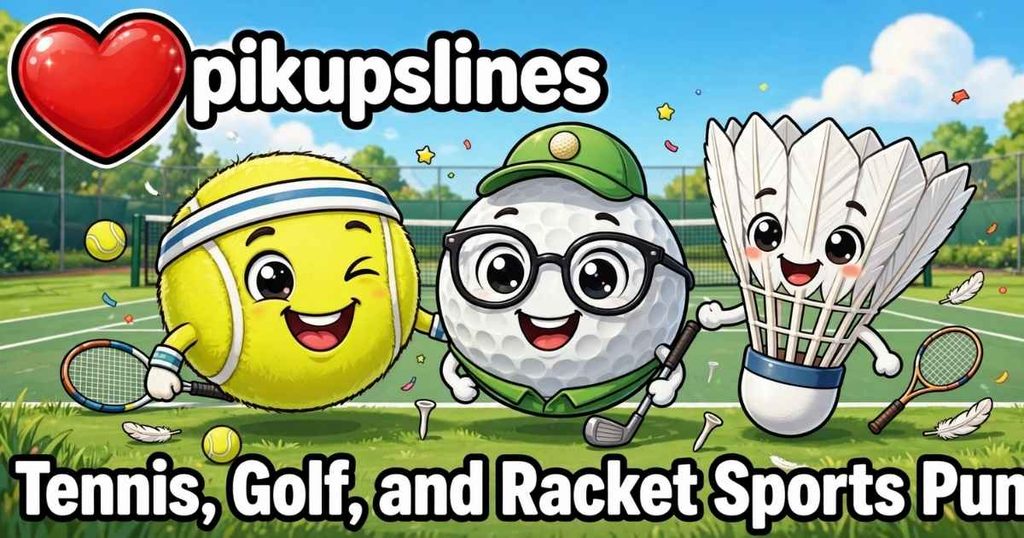 🎾 Tennis, Golf, and Racket Sports Puns