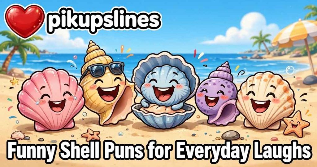 🐚 Funny Shell Puns for Everyday Laughs