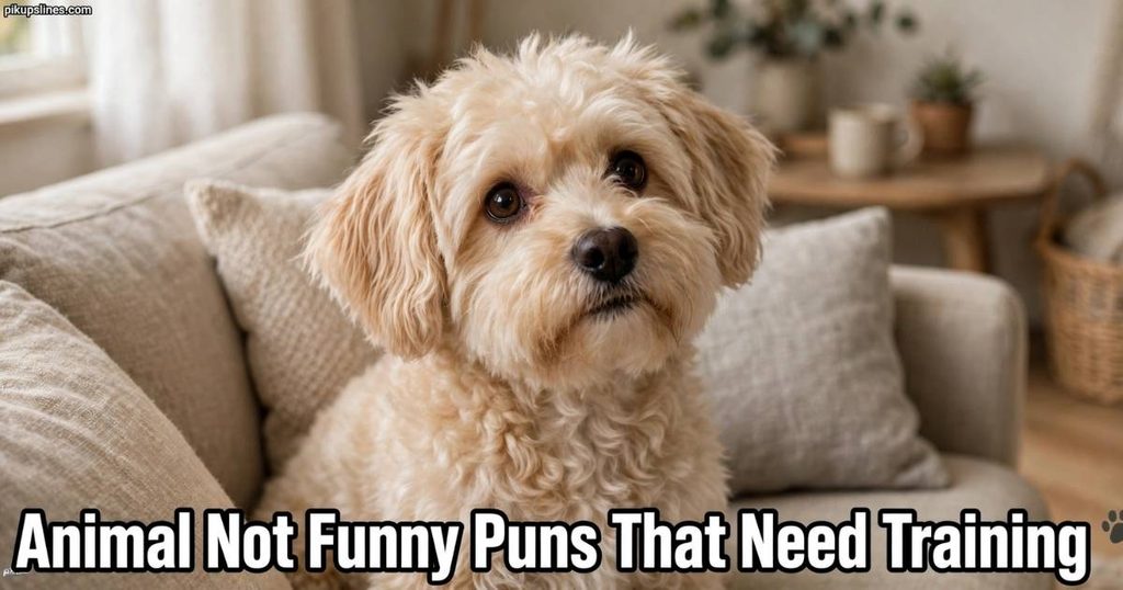 🐾 Animal Not Funny Puns That Need Training