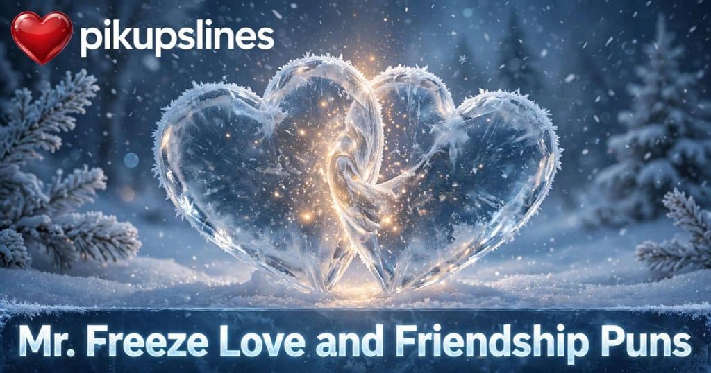 💙 Mr. Freeze Love and Friendship Puns