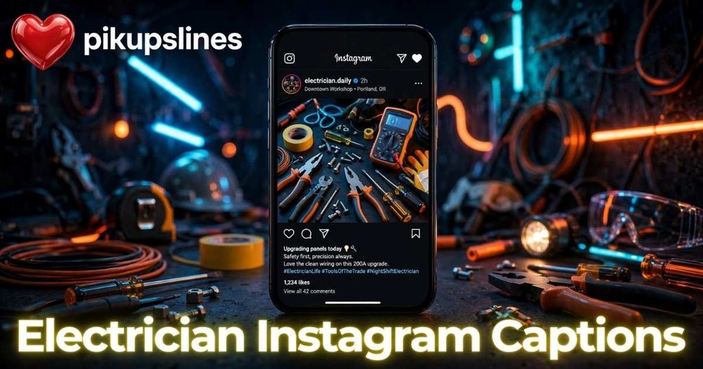 📸 Electrician Instagram Captions