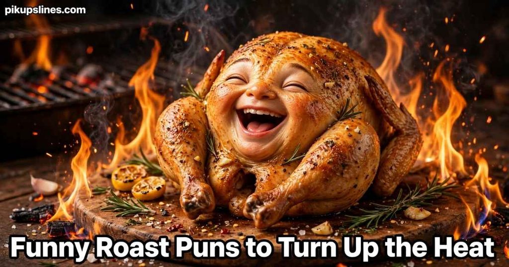 🔥 Funny Roast Puns to Turn Up the Heat
