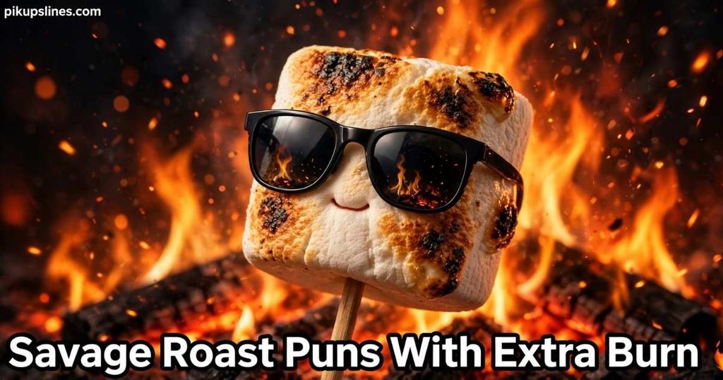 🔥 Savage Roast Puns With Extra Burn
