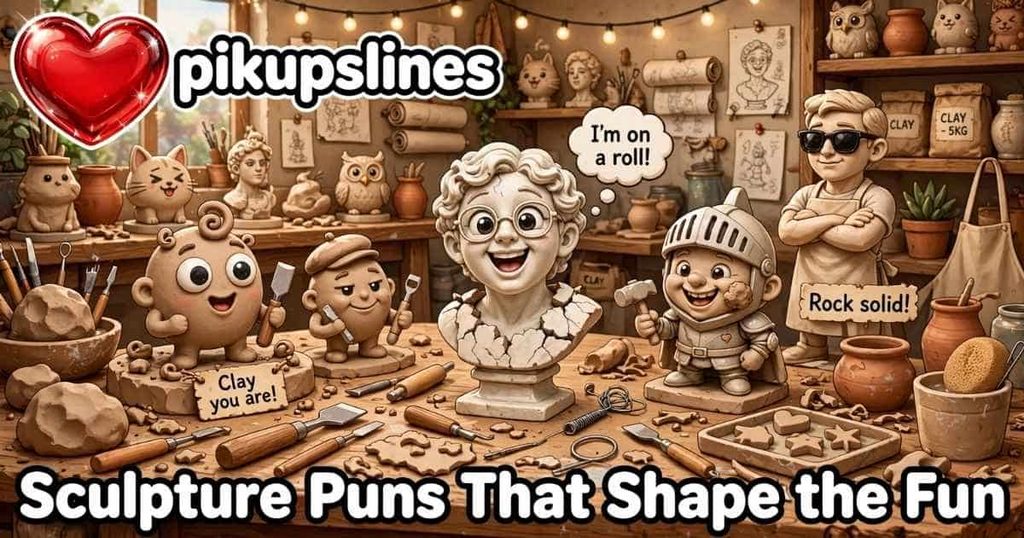 🗿 Sculpture Puns That Shape the Fun