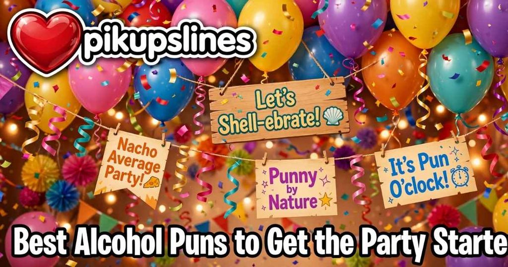 😂 Best Alcohol Puns to Get the Party Started
