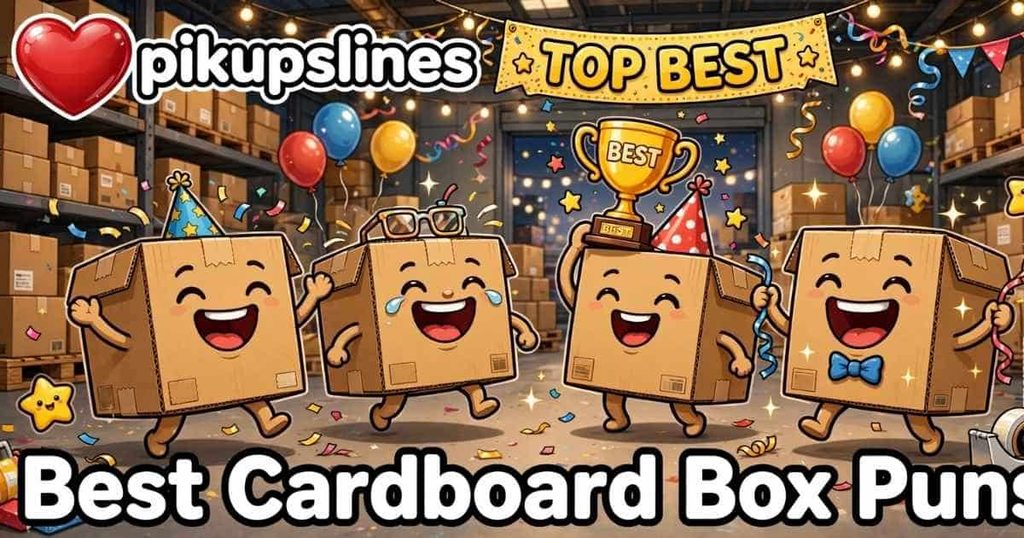 😂 Best Cardboard Box Puns