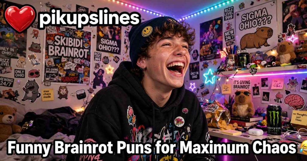 😂 Funny Brainrot Puns for Maximum Chaos