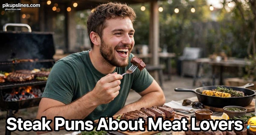 😂 Steak Puns About Meat Lovers
