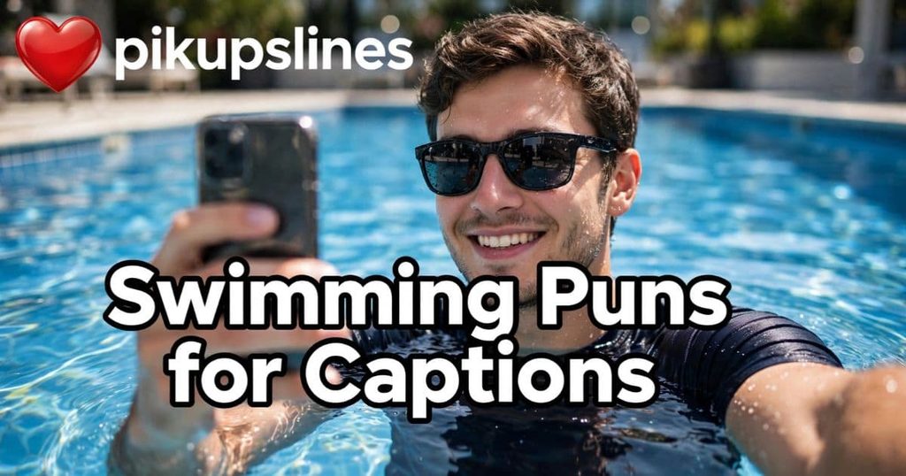 😎 Swimming Puns for Captions