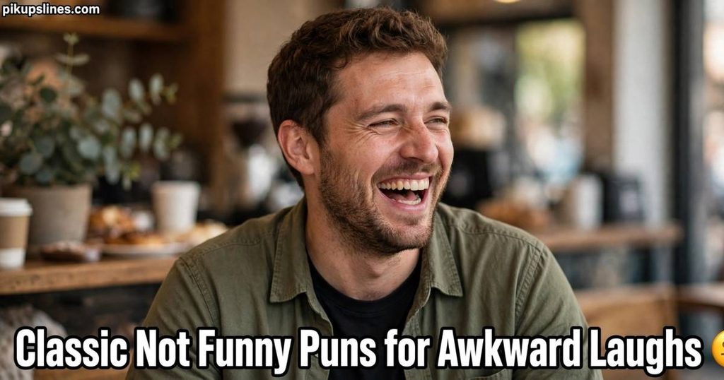 😐 Classic Not Funny Puns for Awkward Laughs