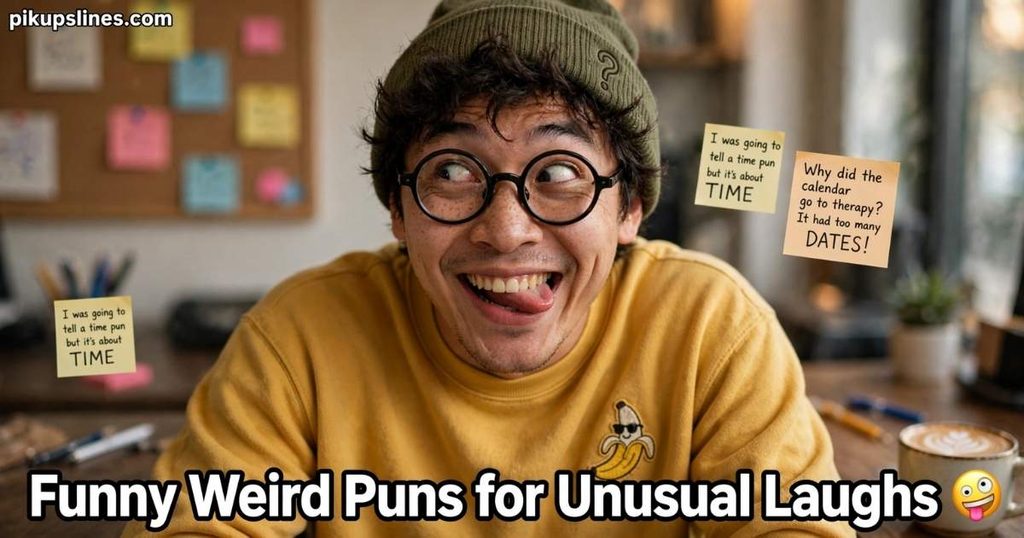 🤪 Funny Weird Puns for Unusual Laughs