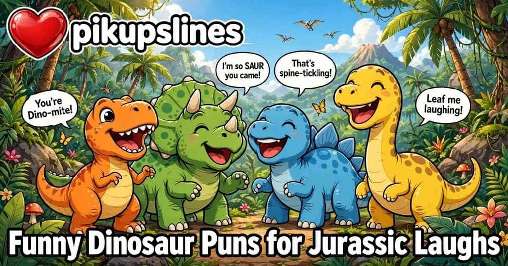 🦖 Funny Dinosaur Puns for Jurassic Laughs