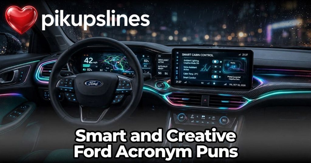 🧠 Smart and Creative Ford Acronym Puns