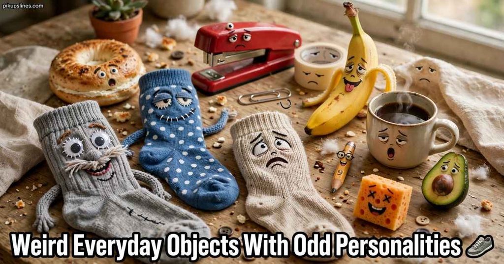 🧦 Weird Everyday Objects With Odd Personalities