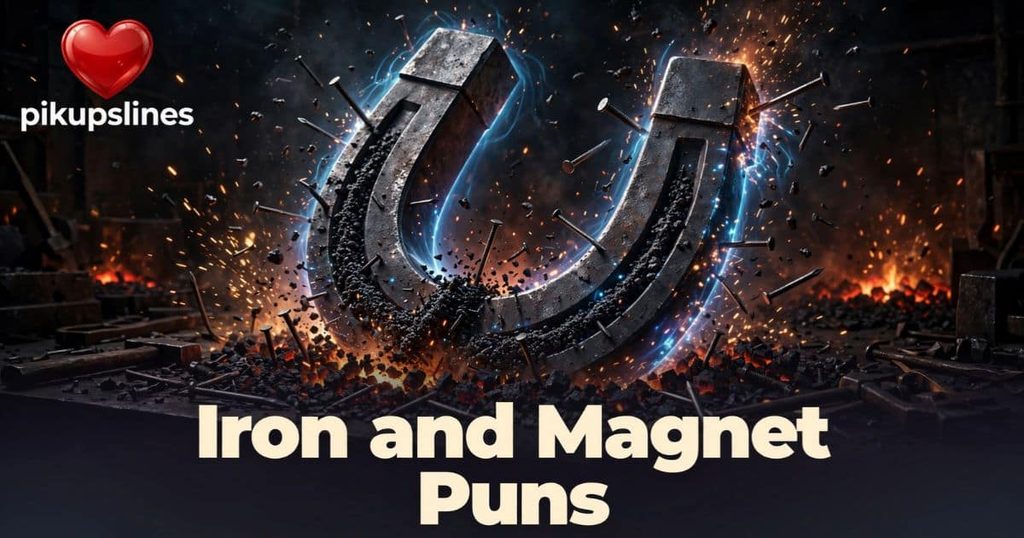 🧲 Iron and Magnet Puns